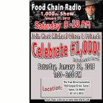 1,000 Food Chain Radio Shows